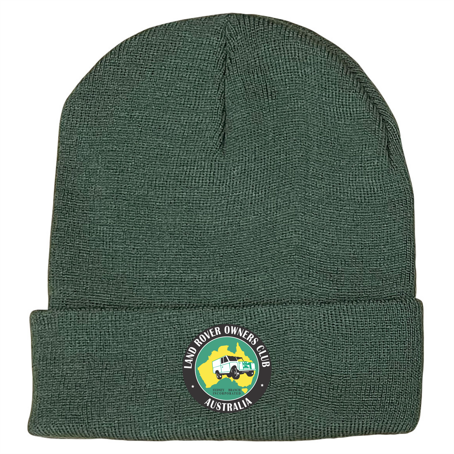 Land Rover Owners Club Roll Up Beanie