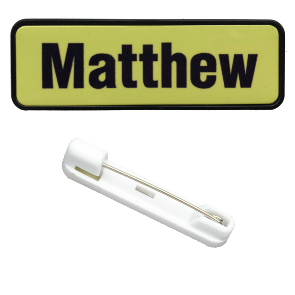 Name Badge 19 x 64 | Standard Pin Back