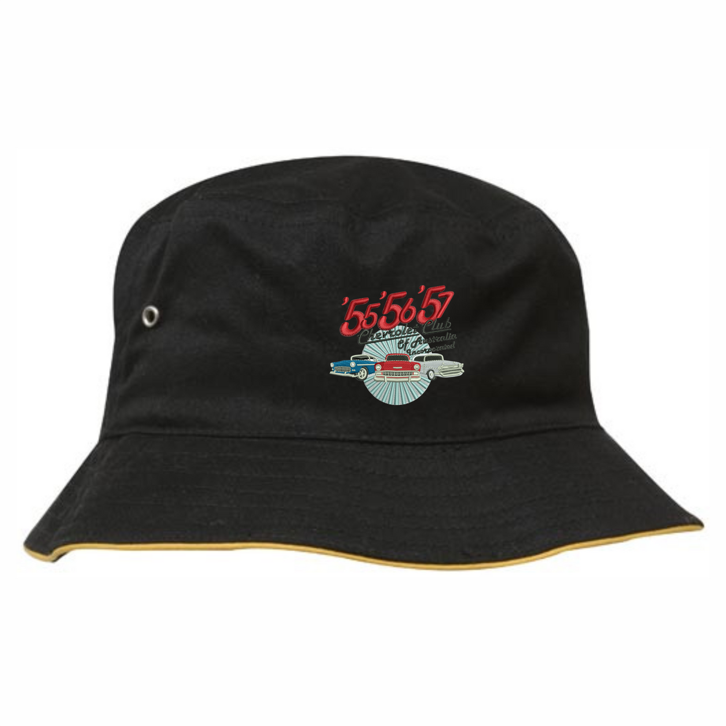 55-56-57 Chevrolet Club Bucket Hat