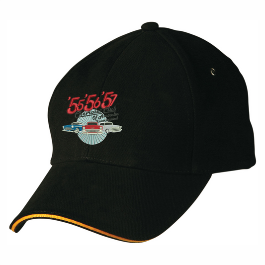 55-56-57 Chevrolet Club Sandwich Cap