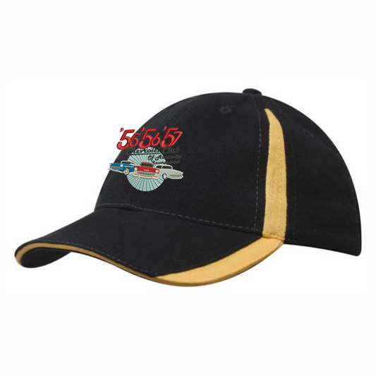 55-56-57 Chevrolet Club Brushed Heavy Cotton Cap