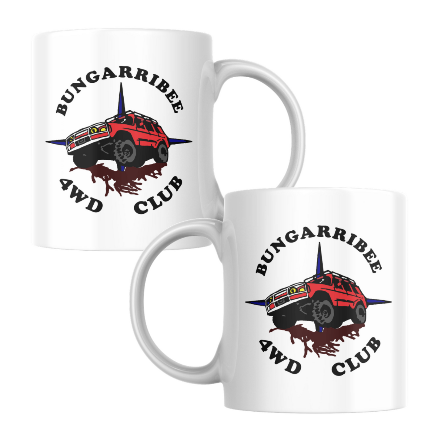 Bungarribee 4WD Club Branded Ceramic Mug