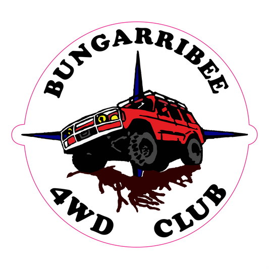 Bungarribee 4WD Club Sticker