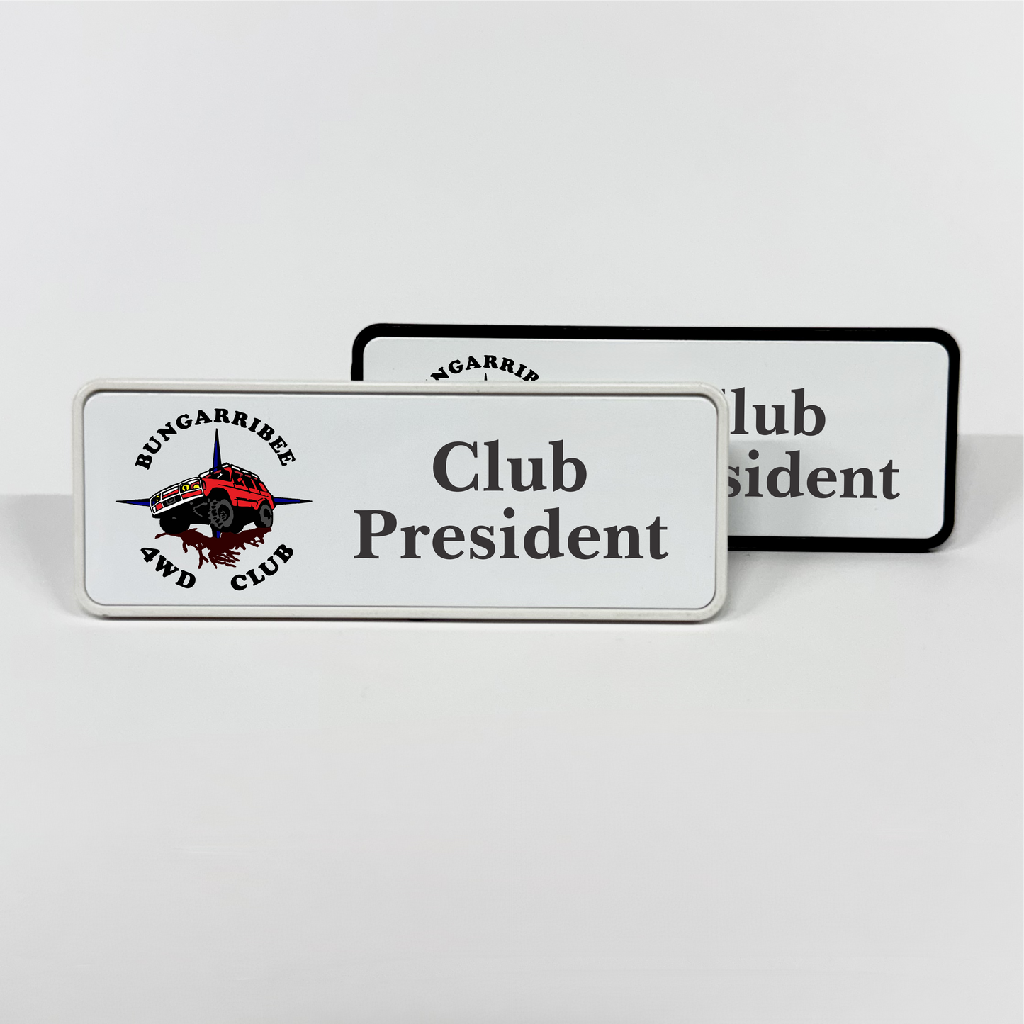 Bungarribee 4WD Club Name Badge for Committee Members