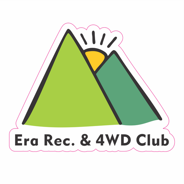 Era Recreation & 4WD Club Sticker – Clever Promotional Products