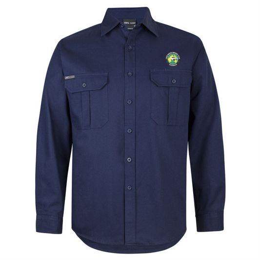 Land Rover Owners Club Long Sleeve Work Shirt Adults