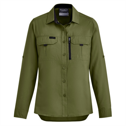 Land Rover Owners Club Outdoor Long Sleeve Shirt Womens