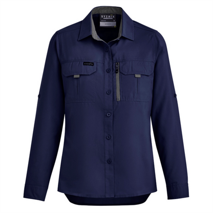 Land Rover Owners Club Outdoor Long Sleeve Shirt Womens