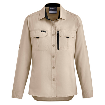 Land Rover Owners Club Outdoor Long Sleeve Shirt Womens