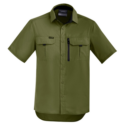 Land Rover Owners Club Outdoor Short Sleeve Shirt Mens