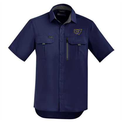 Subaru & Recreational 4WD Outdoor Short Sleeve Shirt Mens