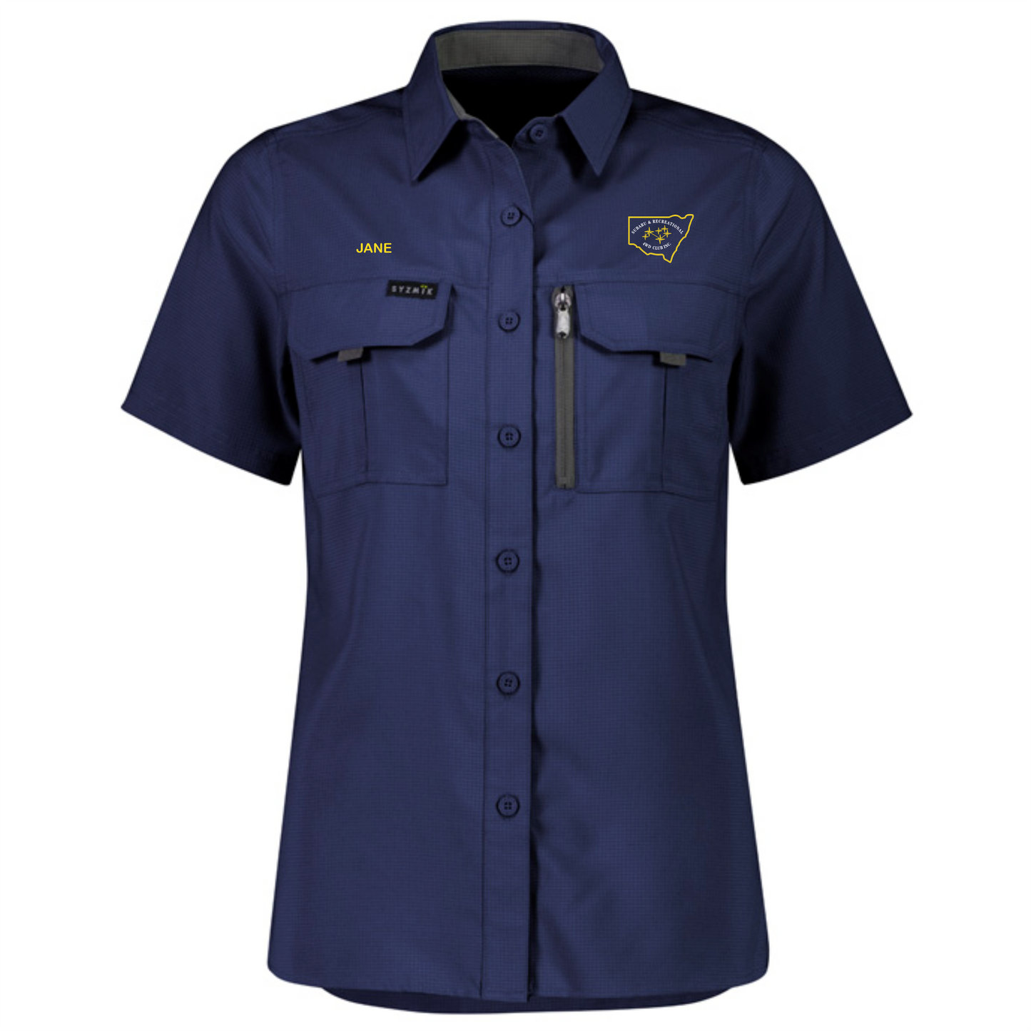 Subaru & Recreational 4WD Outdoor Short Sleeve Shirt Womens