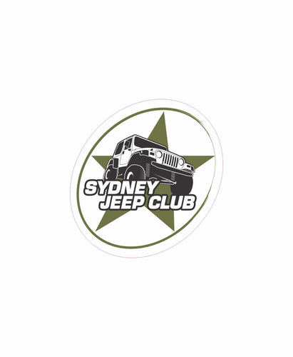 Sydney Jeep Club Logo Sticker