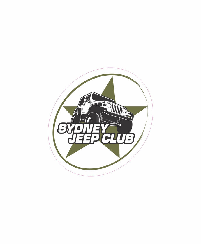 Sydney Jeep Club Logo Sticker