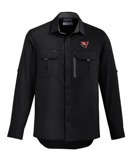 Triple Diamond Outdoor Long Sleeve Shirt Mens