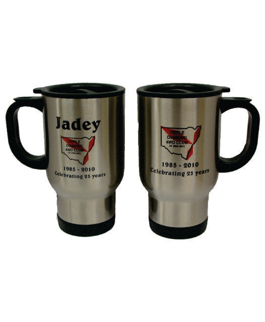 Triple Diamond Travel Mug - Clever Club Products