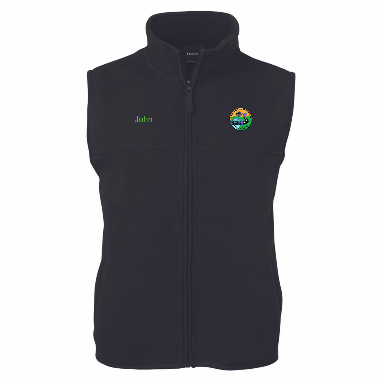 Ulysses Club - Hills Branch Polar Fleece Vest Adults