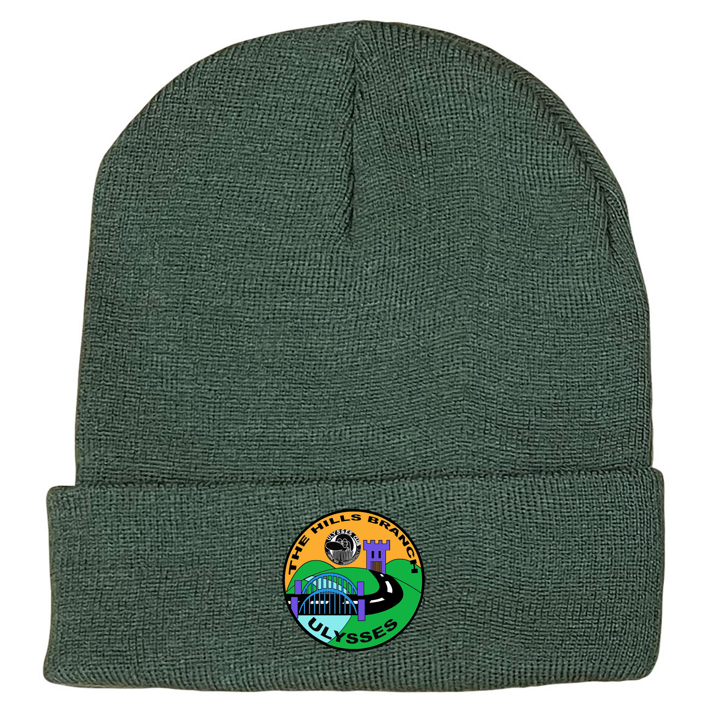 Ulysses Club - Hills Branch Roll Up Beanie
