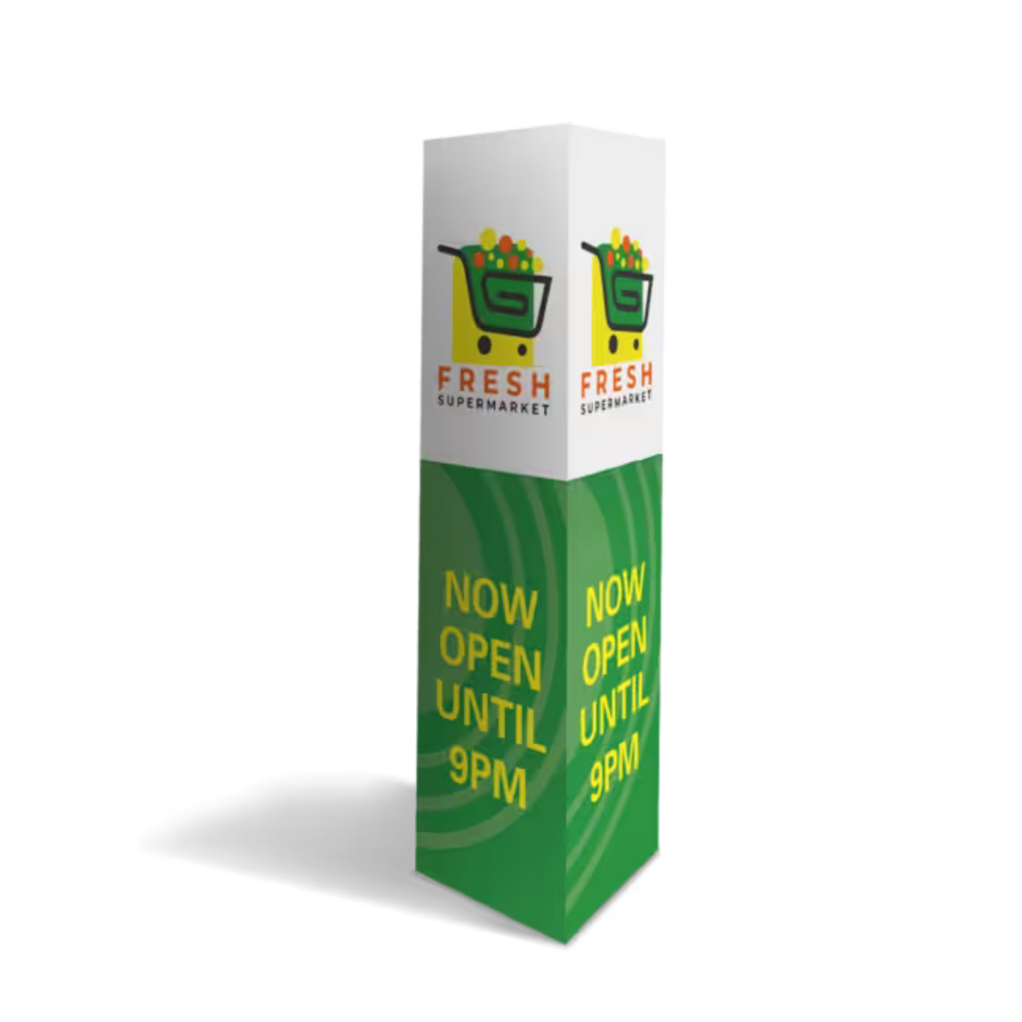 Corflute Bollard Cover