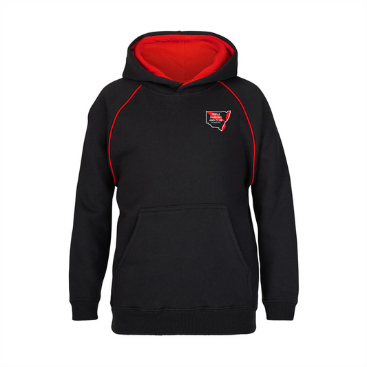 Triple Diamond Contrast Hoodie Kids