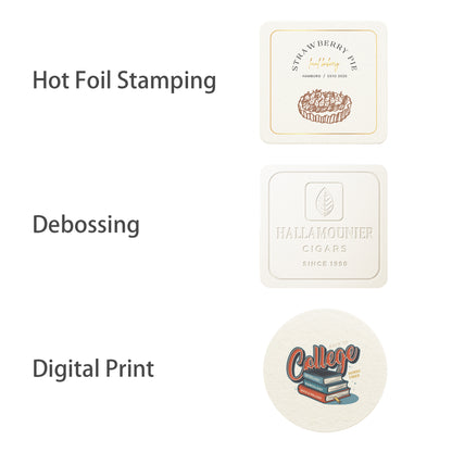 Cardboard Coasters - Bulk