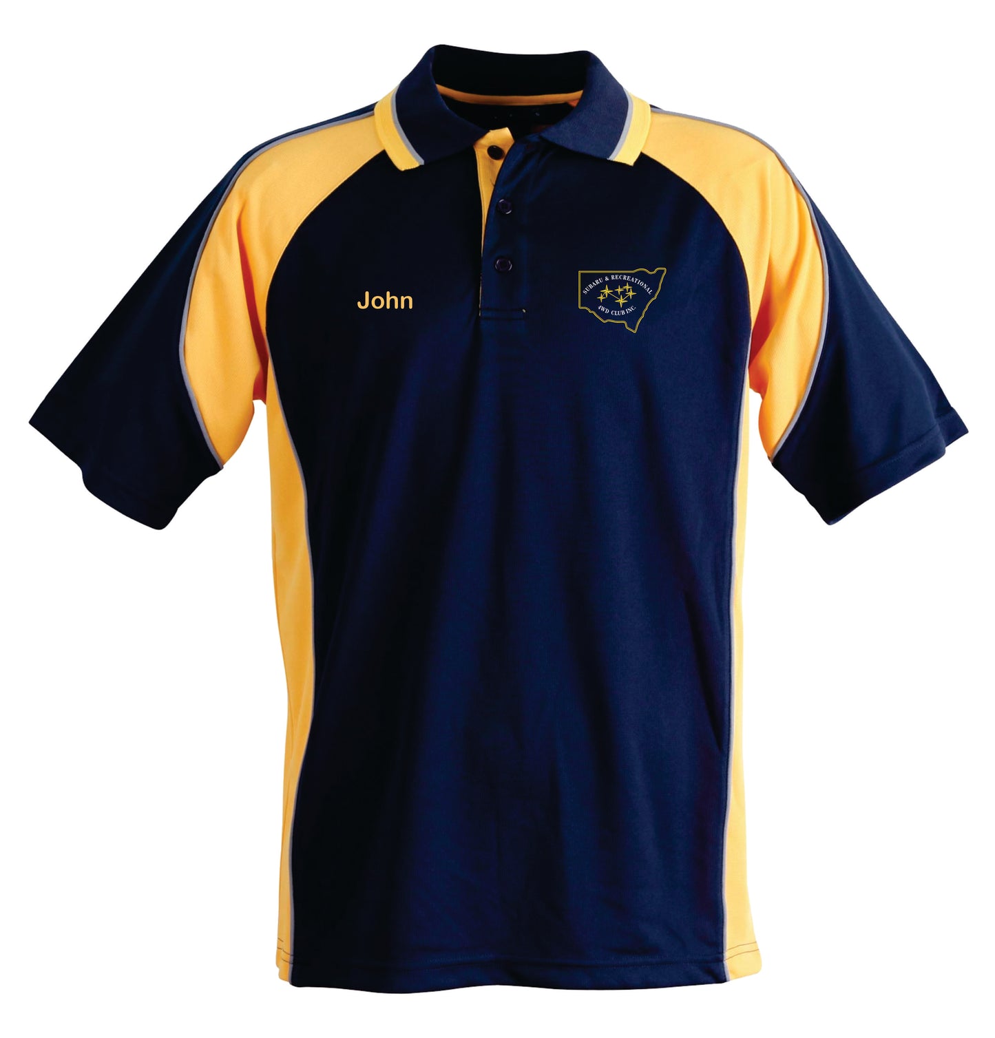 Mascot Polo - Subaru Logo FLC - Name FRC