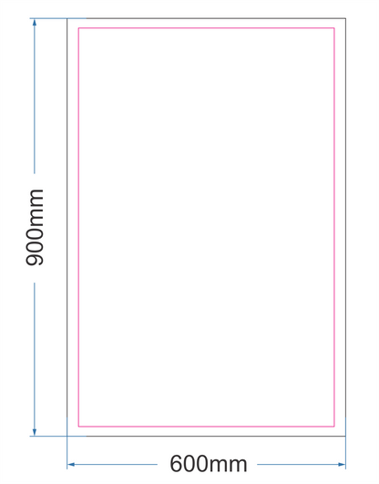 Metal A-Frame - With Corflute Inserts