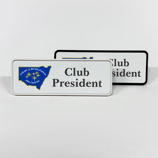 Subaru & Recreational 4WD Name Badge