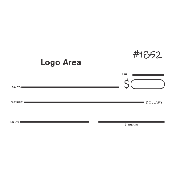Large Novelty Cheque