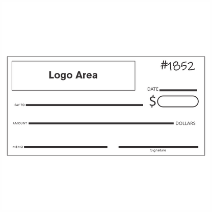 Large Novelty Cheque