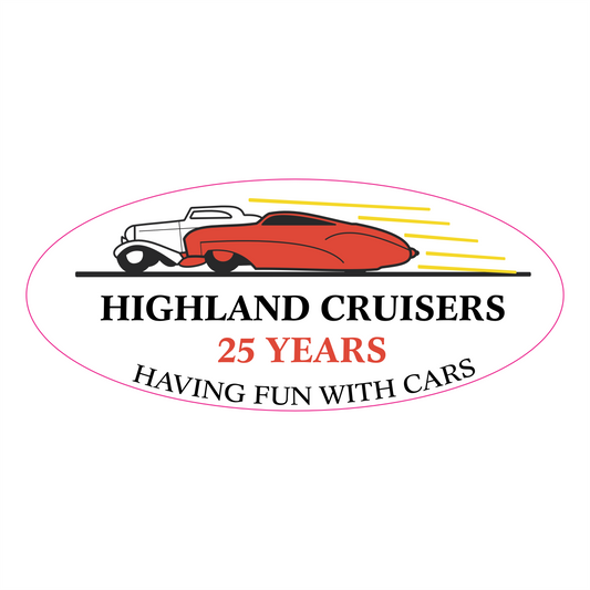 Southern Highland CRCC Club Sticker - Bulk