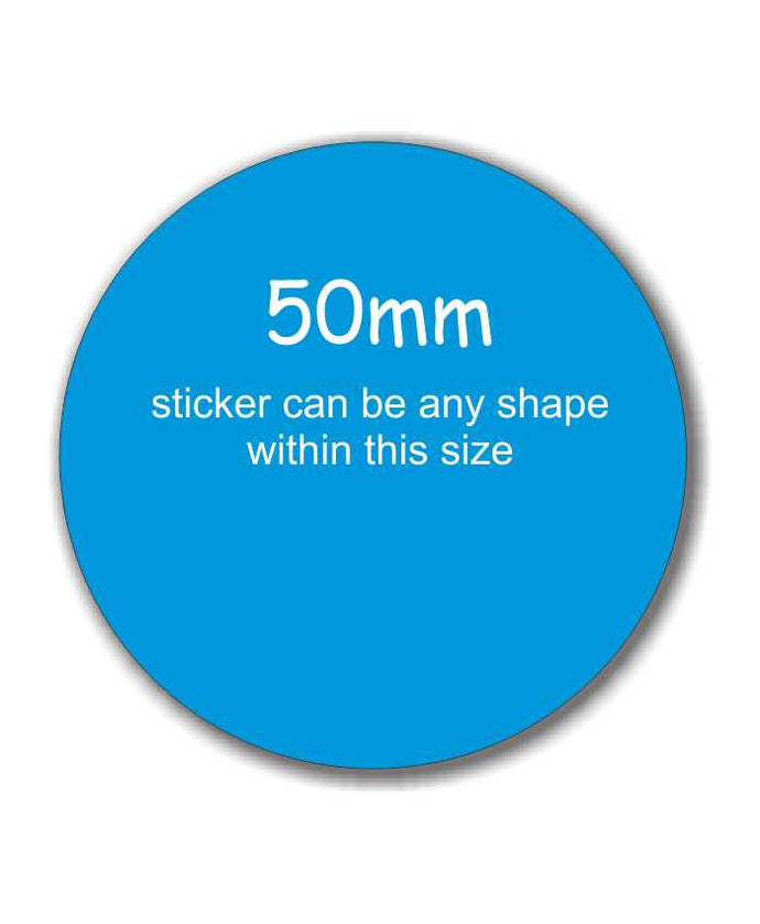 Circular Stickers 50mm