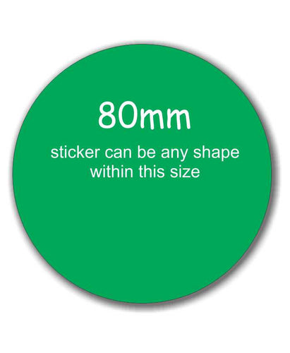 Circular Stickers 80